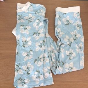 Floral Blue Kids Pajamas